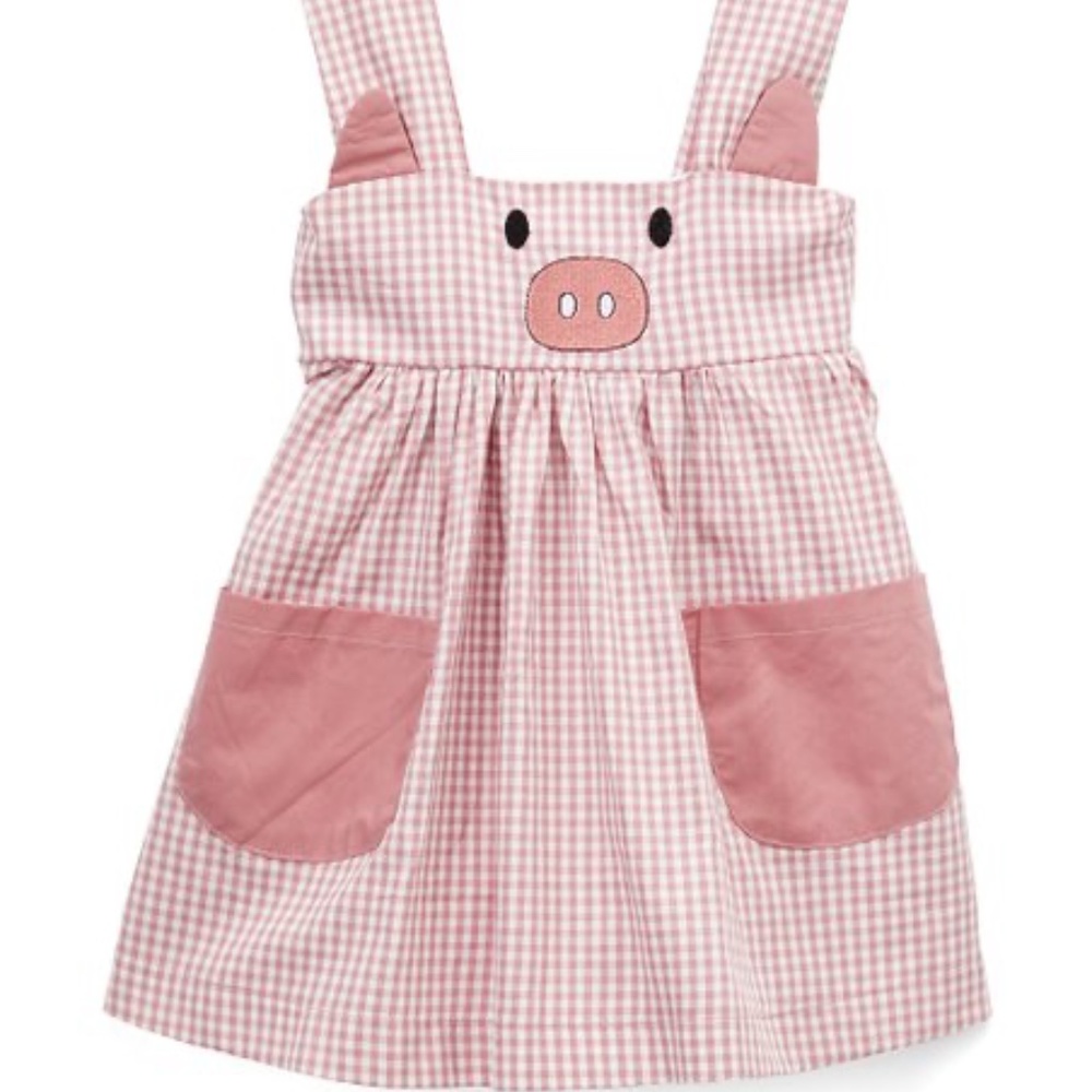 Lil Cactus Piggy Dress 3T
